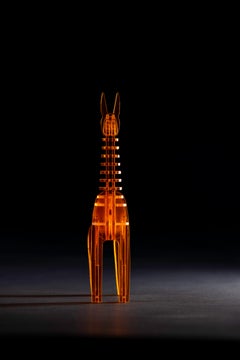 Estatuilla acrílica ensamblable Llama Inka by Studio Orbeat