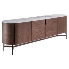 Lleno White Marble Sideboard