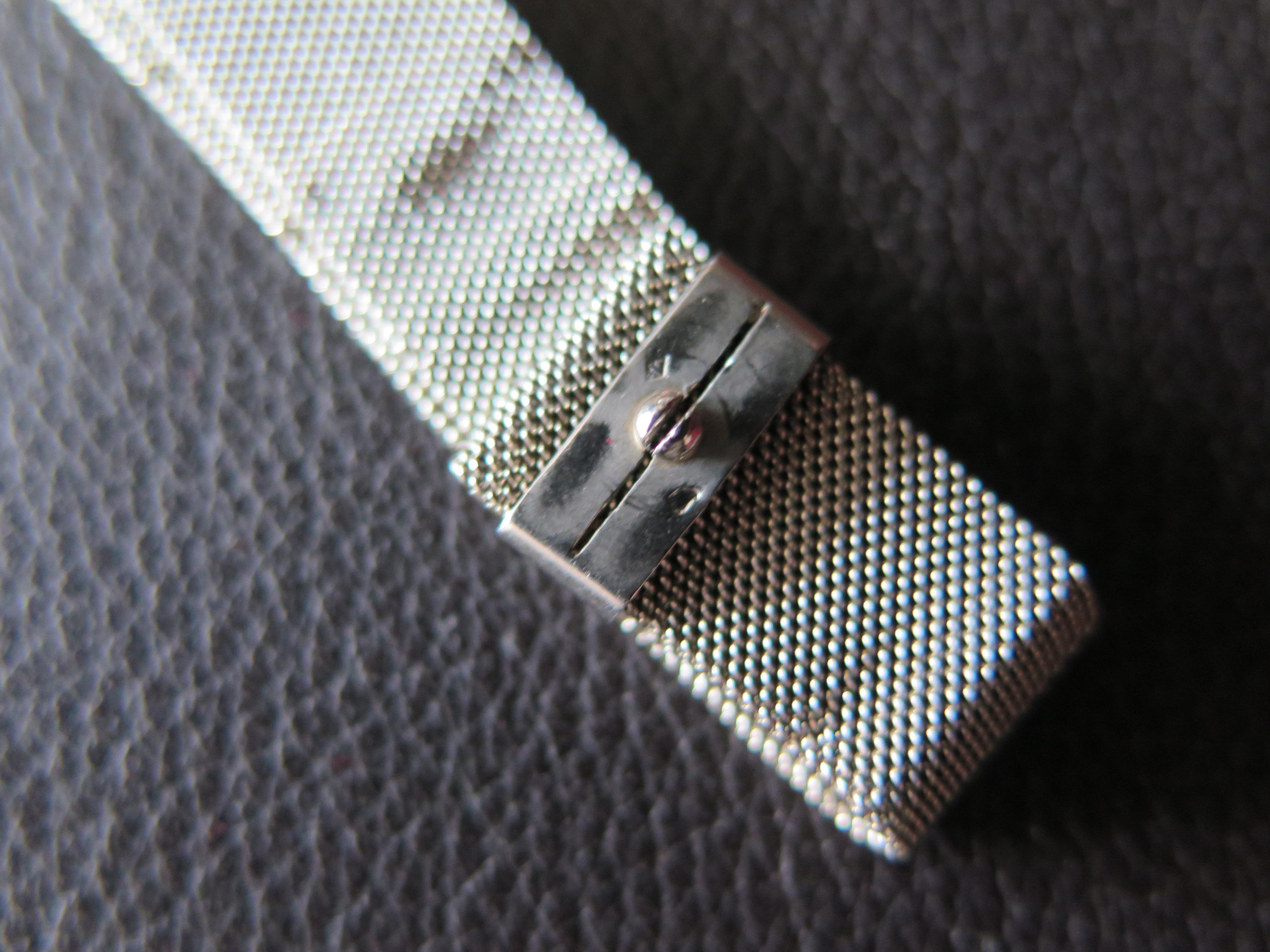 L.Leroy & Cie Orologio da serbatoio in platino con bracciale degli anni '20 ca. in vendita 9