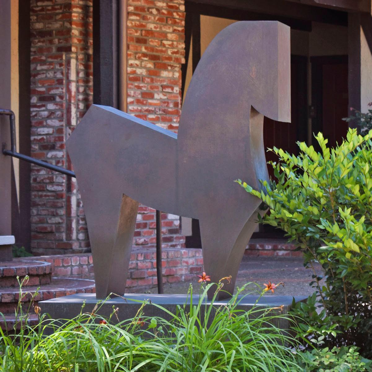 Llisa Demetrios Figurative Sculpture - Bronze Horse