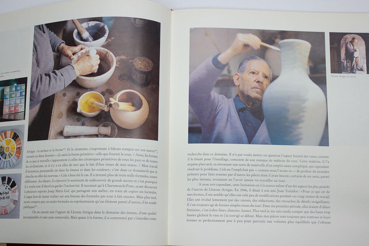European Llorens Artigas Ceramist Catalogue Raisonné Art Book For Sale