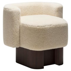 Fauteuil Lloyd blanc de Giobagnara