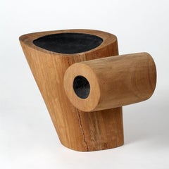 Lloyd, Escultura contemporánea de caoba de Franck Evennou, France, 2007