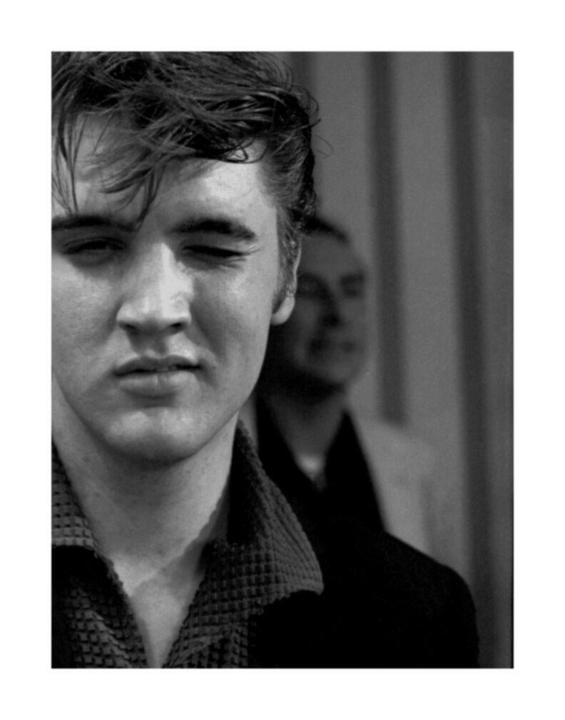 Lloyd Dinkins Portrait Photograph - Elvis Presley: The Wink