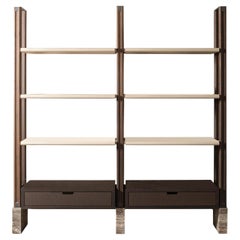 Lloyd Double Shelving Unit by Giobagnara #1