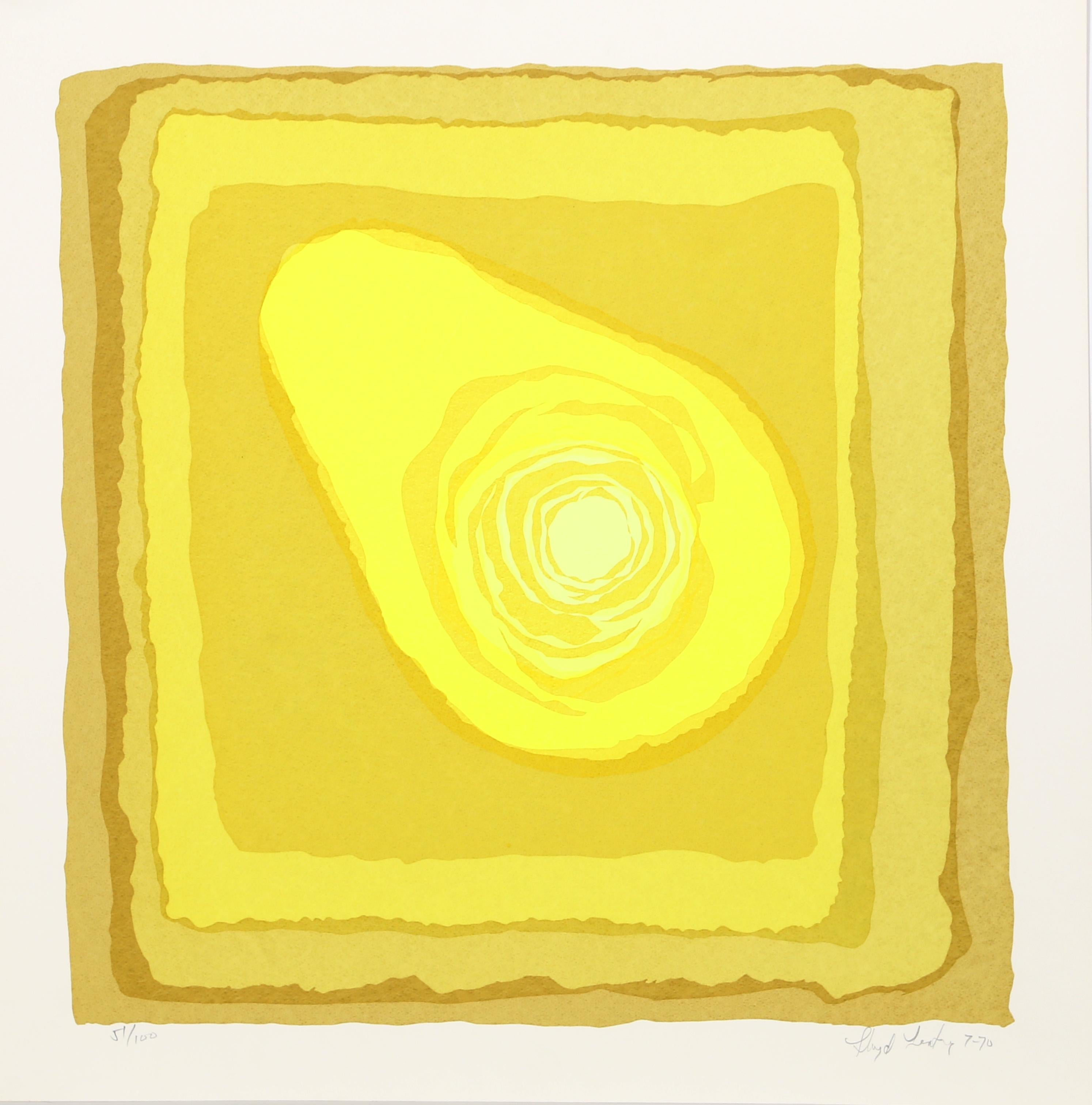 Artist: Lloyd Fertig, American (1943 - 1995)
Title: Untitled - Green Abstract 
Year: 1970
Medium: Serigraph, signed and numbered in pencil
Edition: 100
Size: 28 x 22 in. (71.12 x 55.88 cm)
