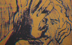 Psychedelic Nude, Silkscreen by Lloyd Fertig