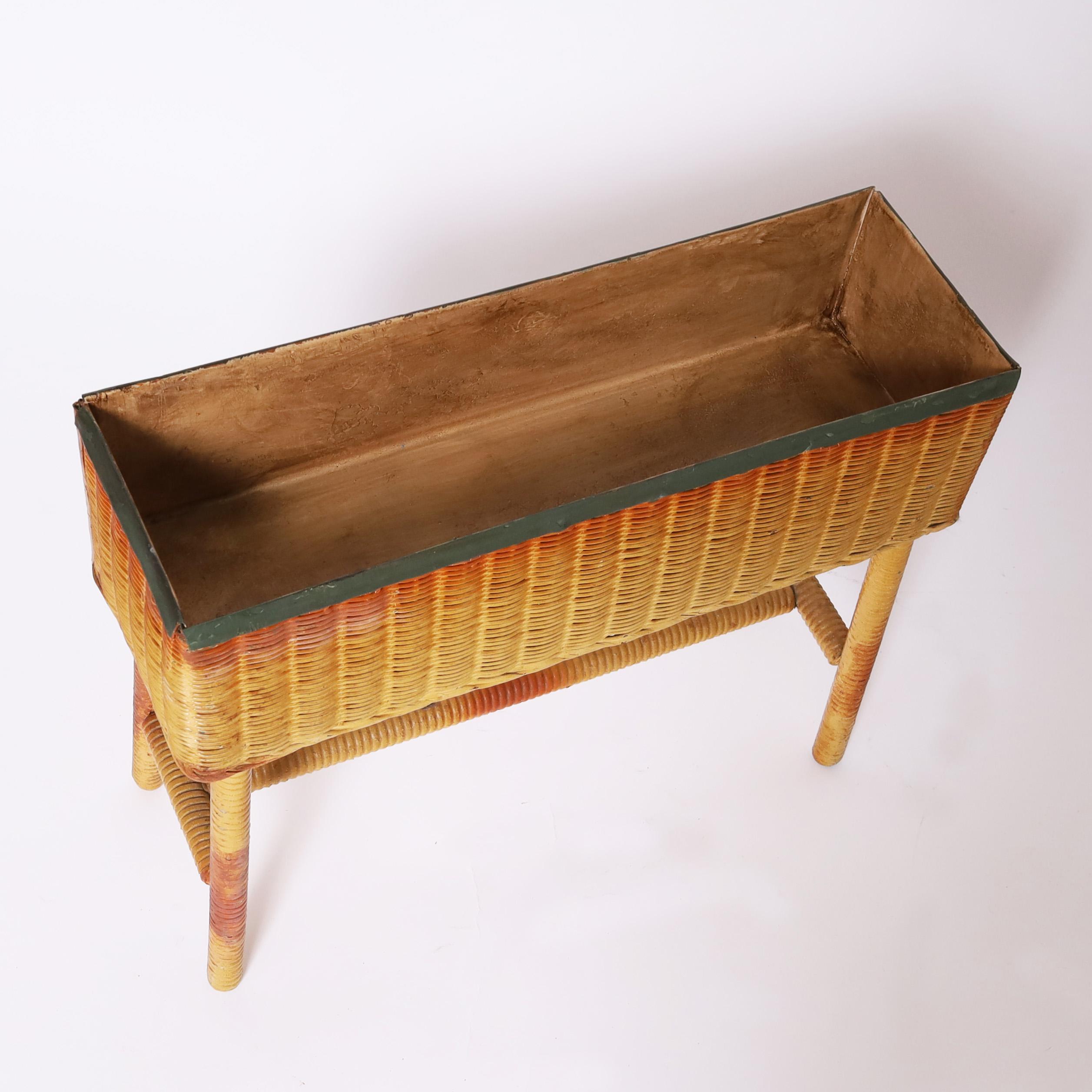 Lloyd Loom Art Deco Six Piece Child's Suite of Furniture For Sale 7