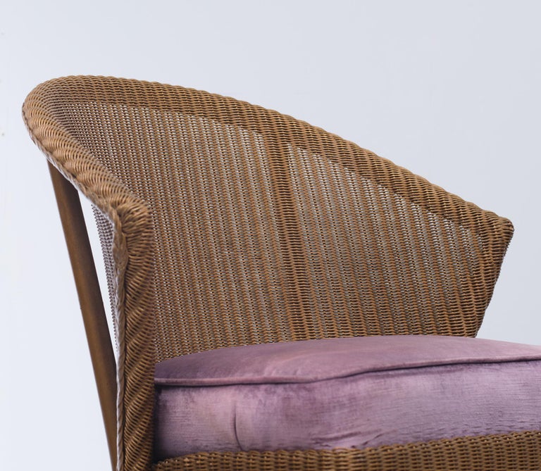 Lloyd Loom Chair and Basket Model Lusty 1930s at 1stDibs lloyd loom chair 1930s, lusty lloyd