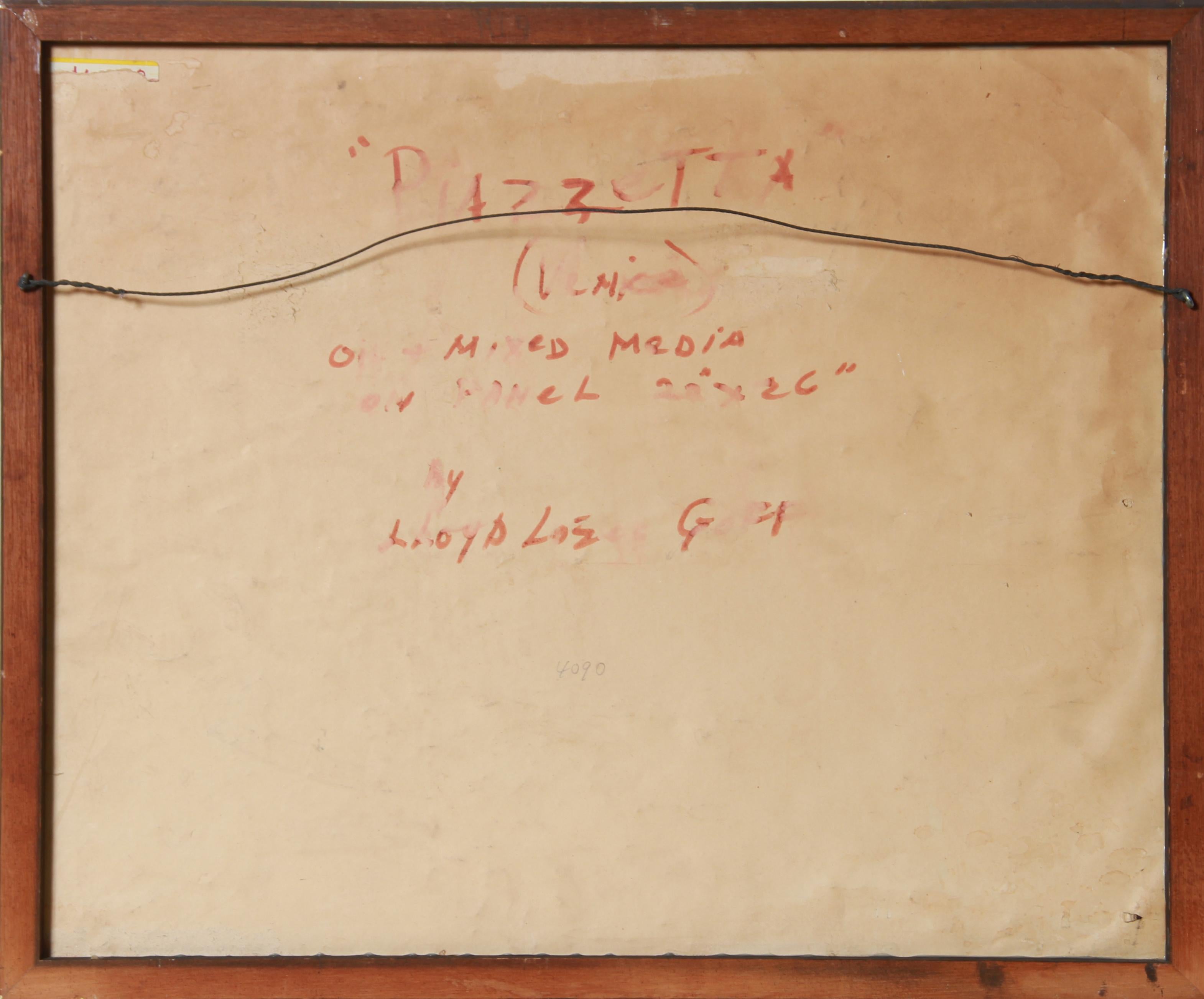 Piazetta (Venezia), Pittura moderna di Lloyd Lozes Goff in vendita 1