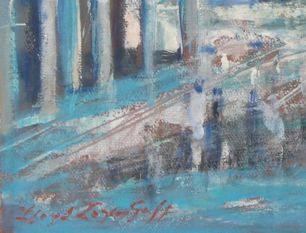 Piazetta (Venezia), Pittura moderna di Lloyd Lozes Goff in vendita 2