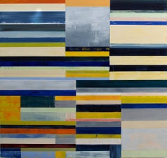 Lloyd Martin, Blue Riff, Oil on Canvas, 2016