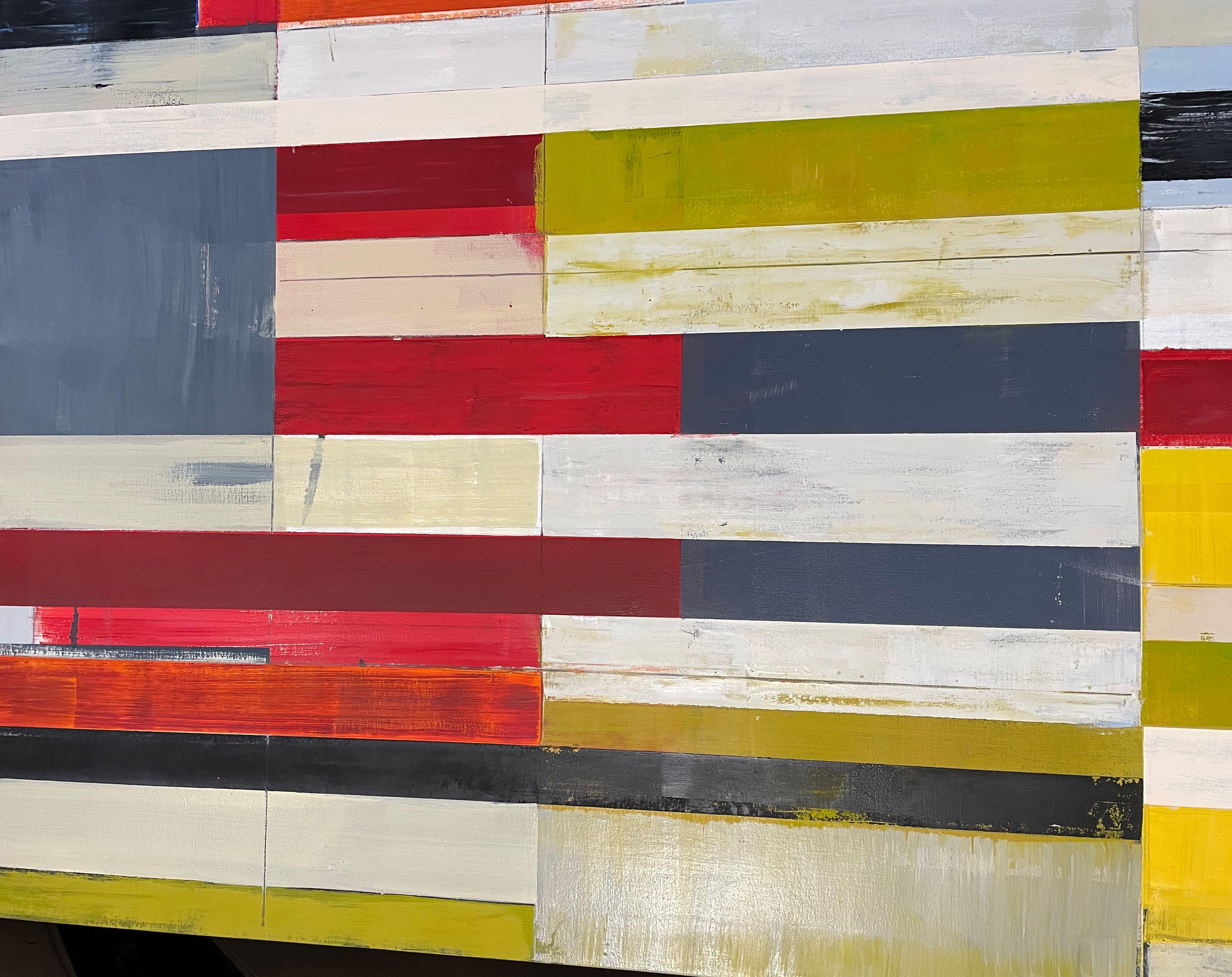 Carbon, Öl auf Leinwand, 2014 (Geometrische Abstraktion), Painting, von Lloyd Martin