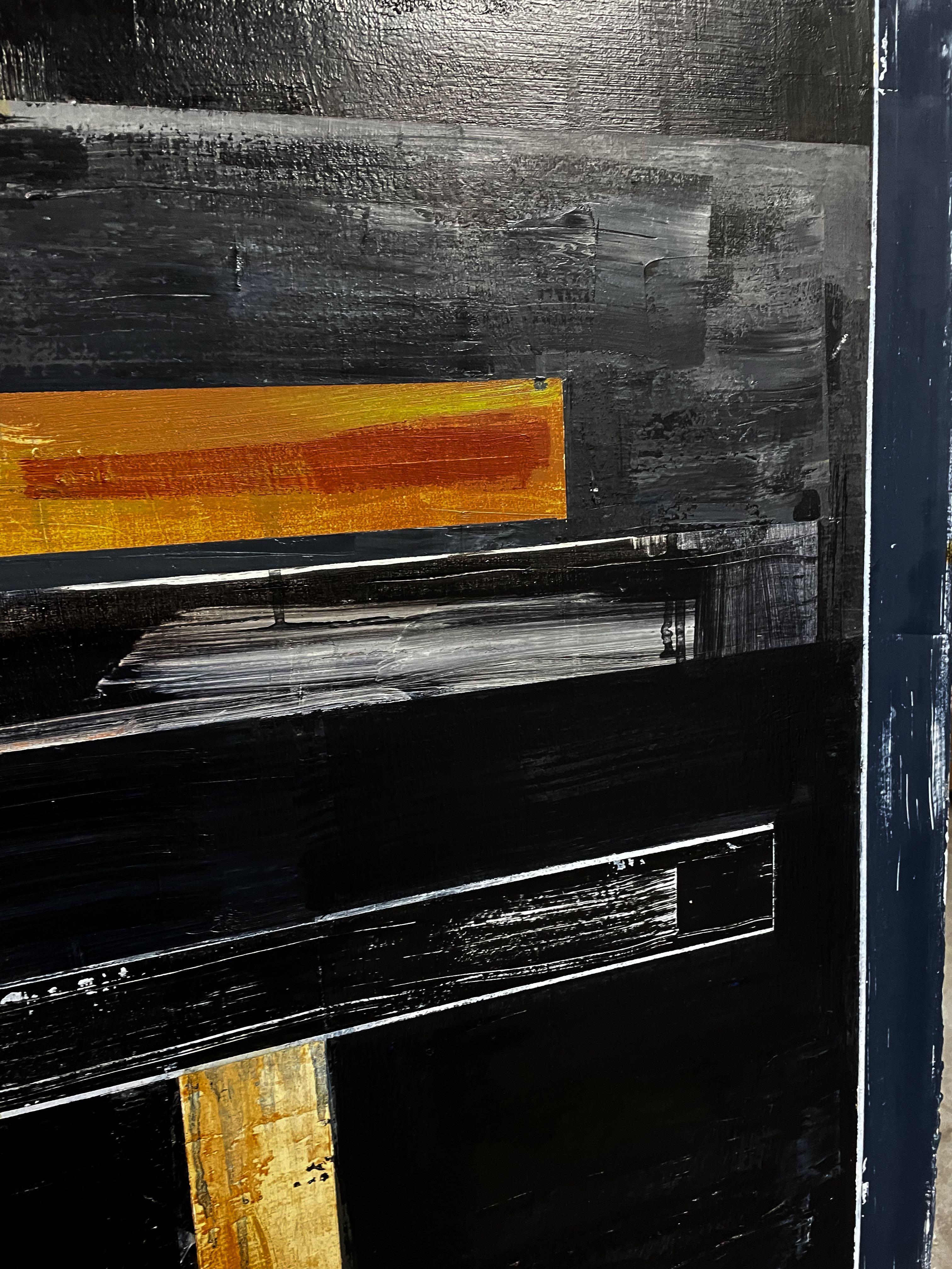 Crawl, Öl auf Leinwand, 2013 (Geometrische Abstraktion), Painting, von Lloyd Martin