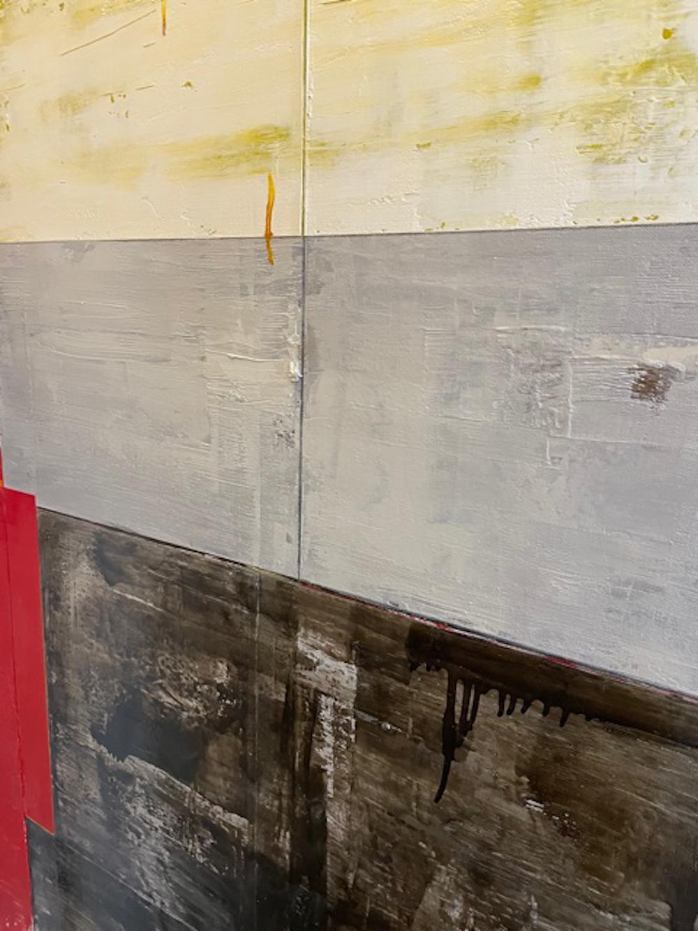 Lloyd Martin, Large Red Stilt, Oil on Canvas, 2010 1