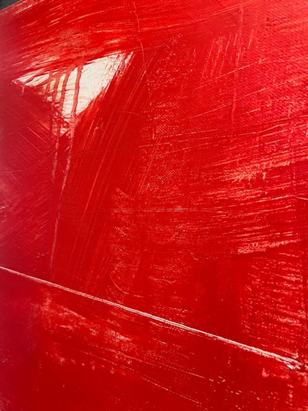Lloyd Martin, Large Red Stilt, Oil on Canvas, 2010 2