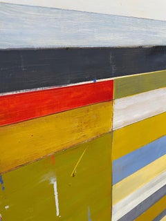 Lloyd Martin, Orange Riff, Oil on Canvas, 2016