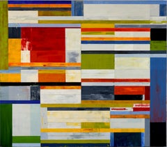 Lloyd Martin, Stratum 2, Oil on Canvas, 2011