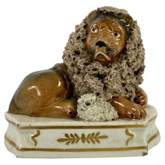 Groupe du lion et de l'agneau de Lloyd of Shelton:: vers 1836