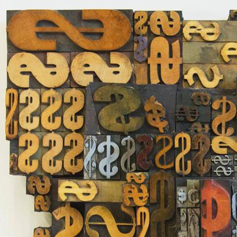 A Centsible Pyramid (wood, sculpture, money, dollars) - Sculpture by Lloyd Schermer