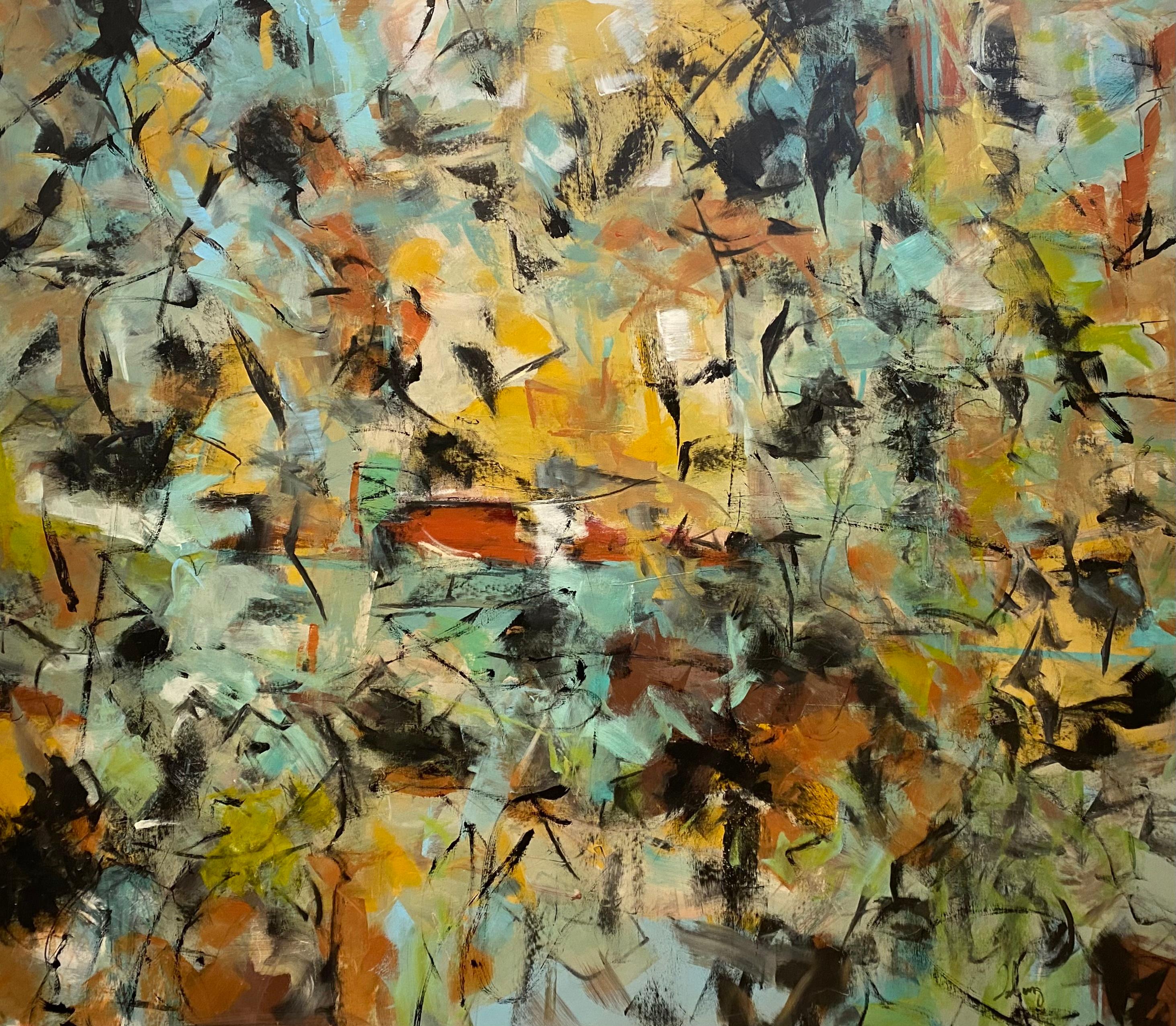 Abstract Painting di Lloyd Tabing  - Un momento nel tempo