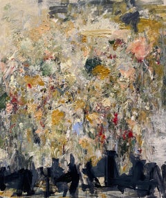All I Think About Is You, flores, flores silvestres, paisaje, Joan Mitchell, rosa