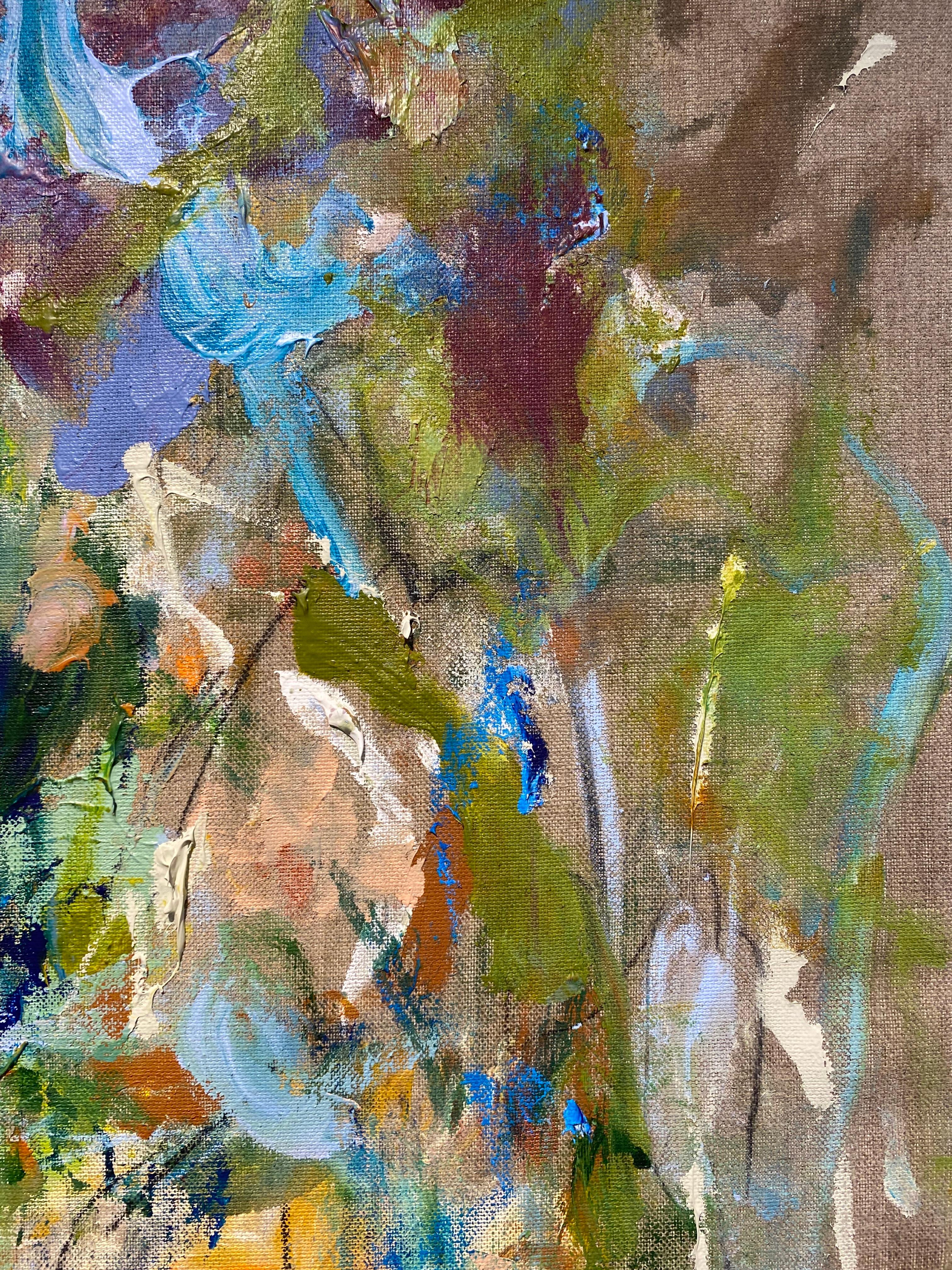 Contemplation et introspection, coloré, Joan Mitchell, expressionnisme, audacieux en vente 6