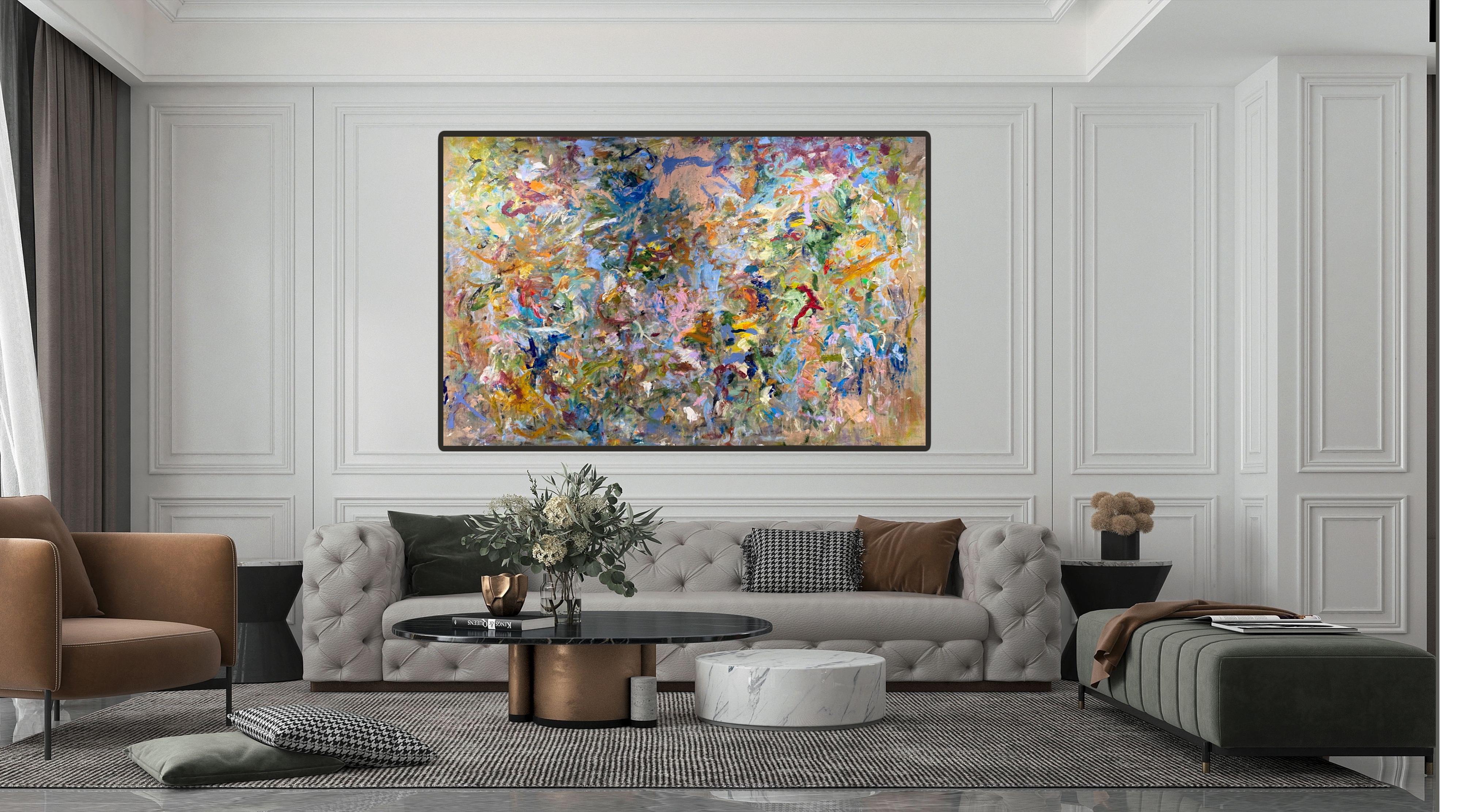 Contemplation et introspection, coloré, Joan Mitchell, expressionnisme, audacieux en vente 9