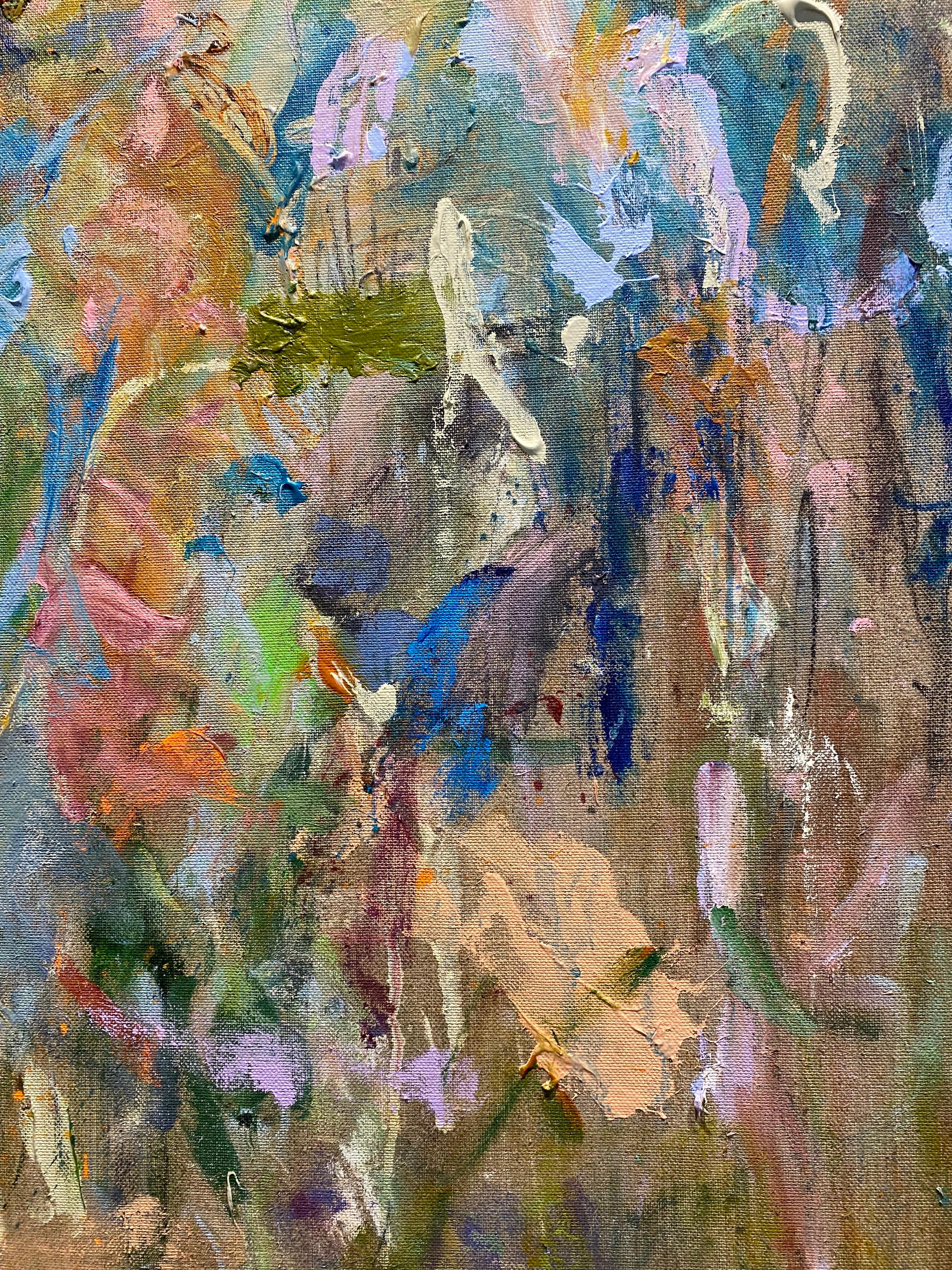 Contemplation et introspection, coloré, Joan Mitchell, expressionnisme, audacieux en vente 2