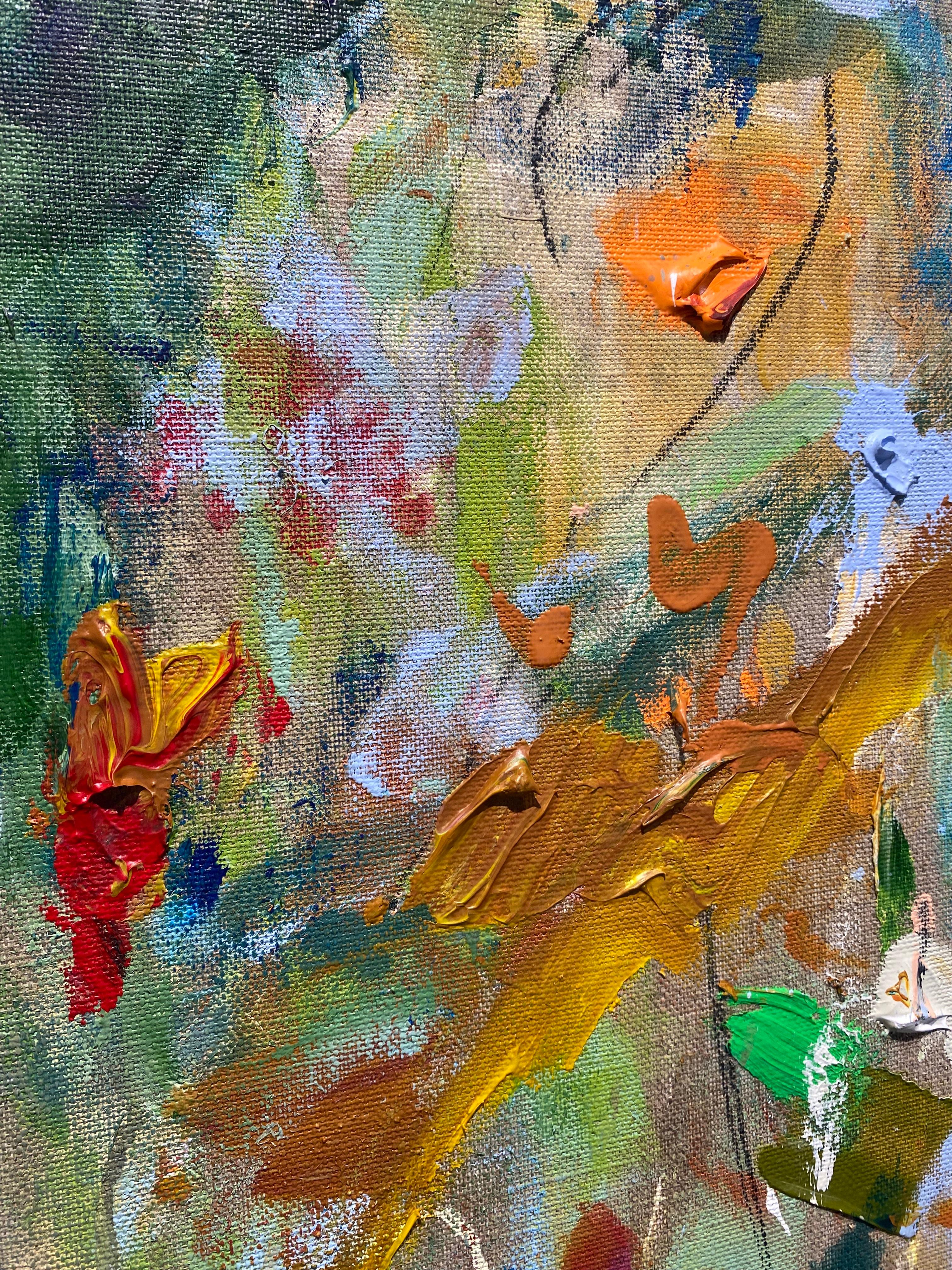 Contemplation et introspection, coloré, Joan Mitchell, expressionnisme, audacieux en vente 4