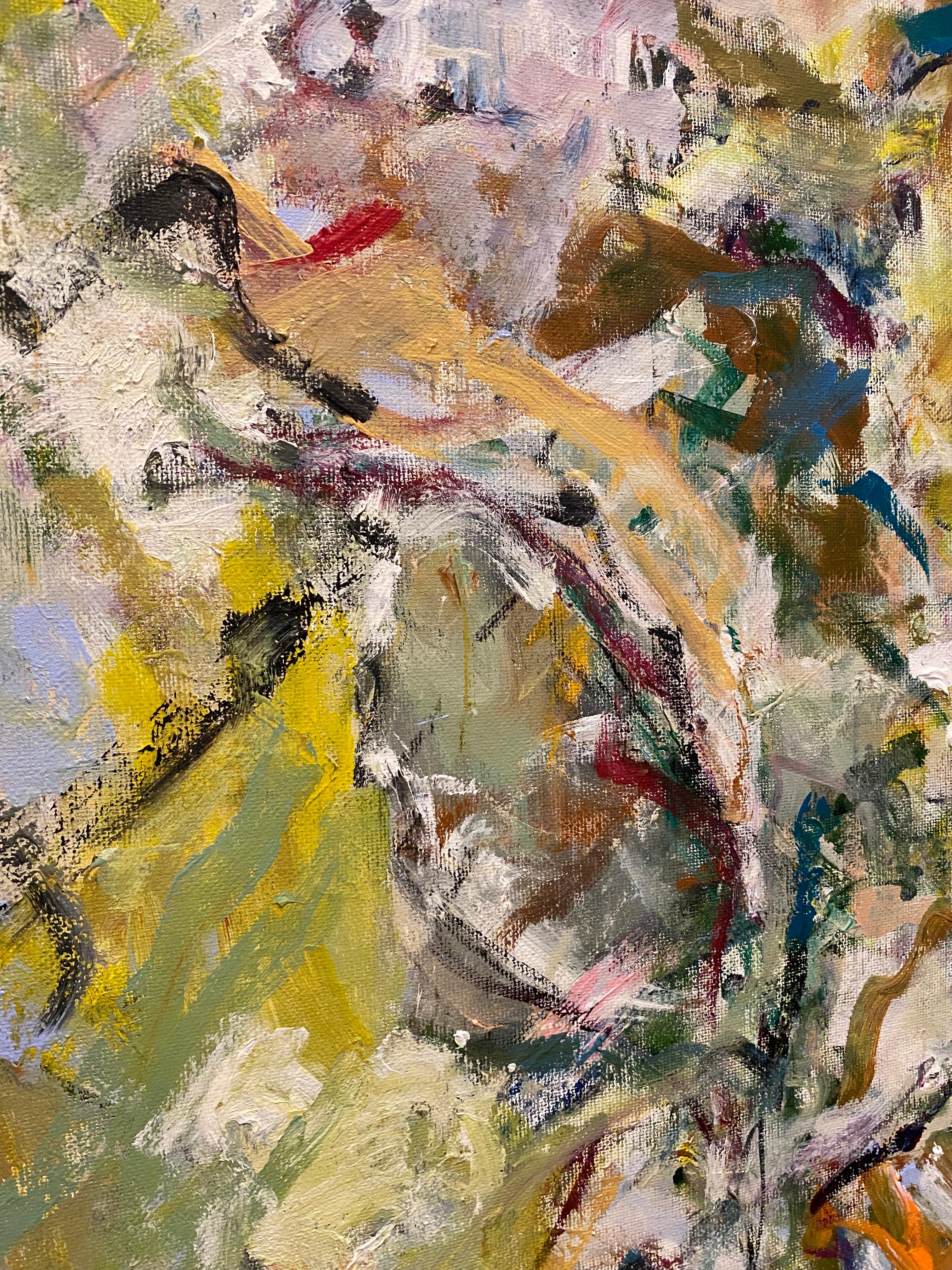 Description Of My Thoughts, expressionism, Koons, Mitchell, flowers, deboning For Sale 3