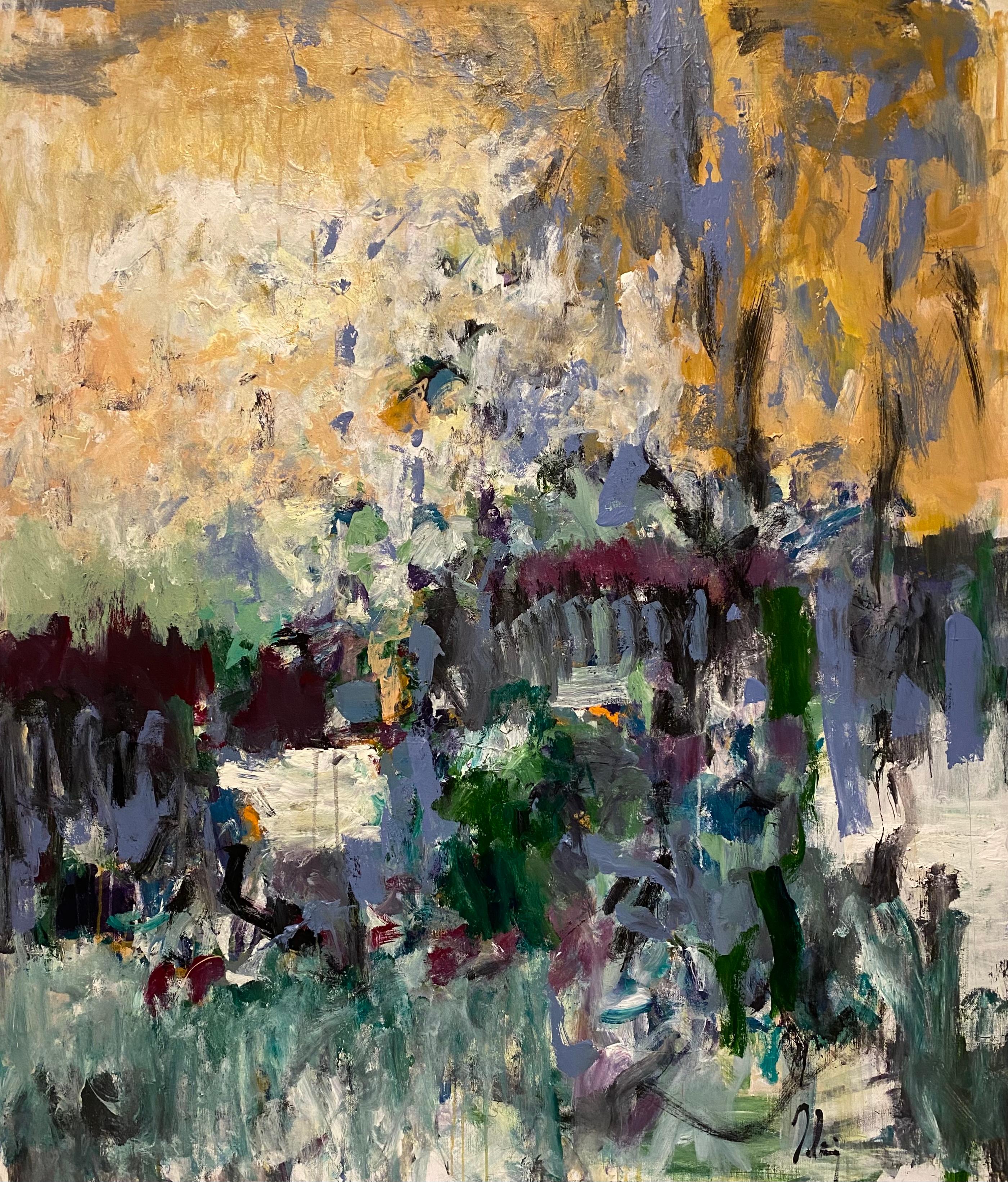 Abstract Painting di Lloyd Tabing  - Fine dell'innocenza