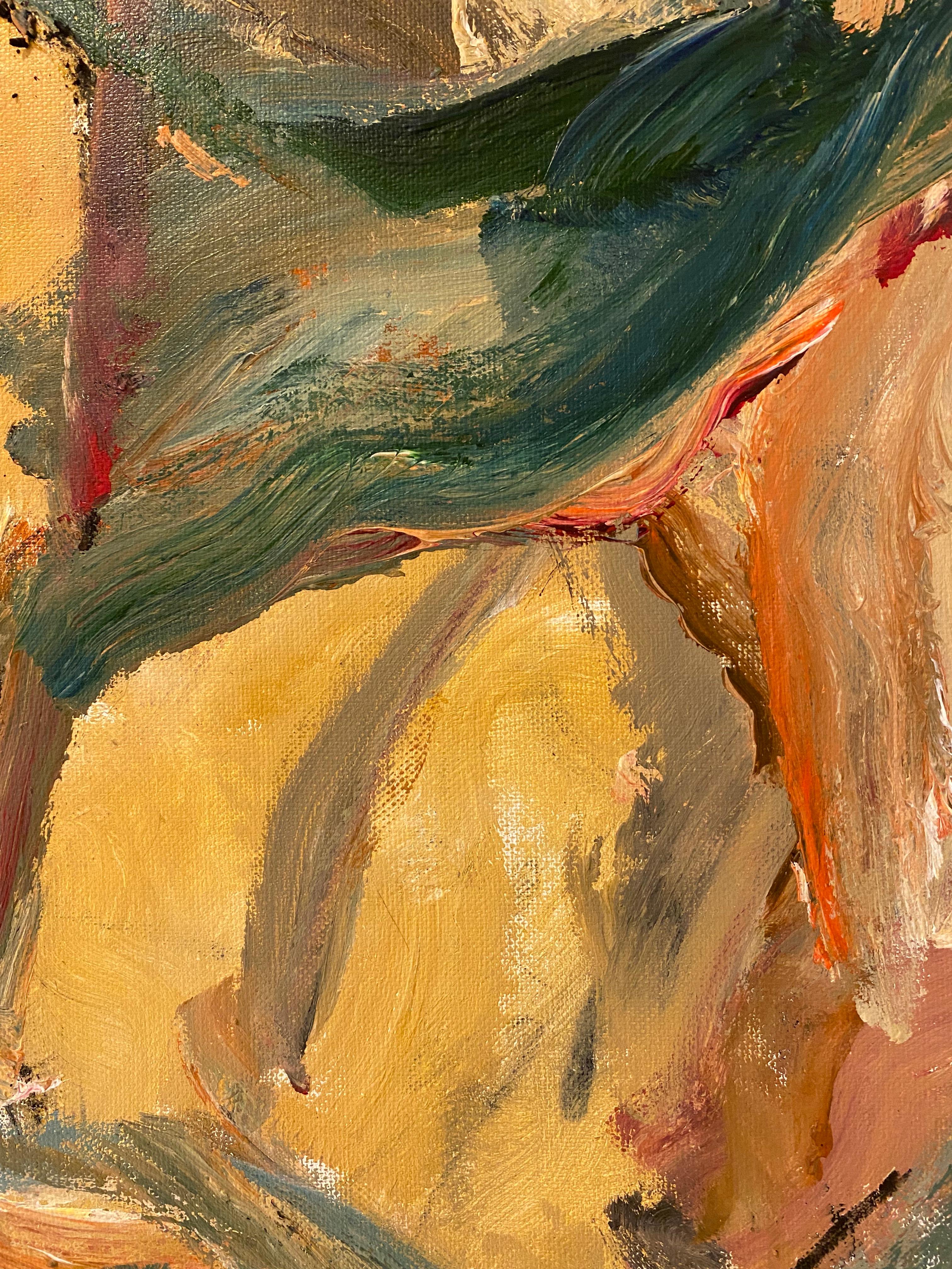 Greene & Greene, arancione, blu, verde, rosso, DeKooning, natura, contemporaneo in vendita 2