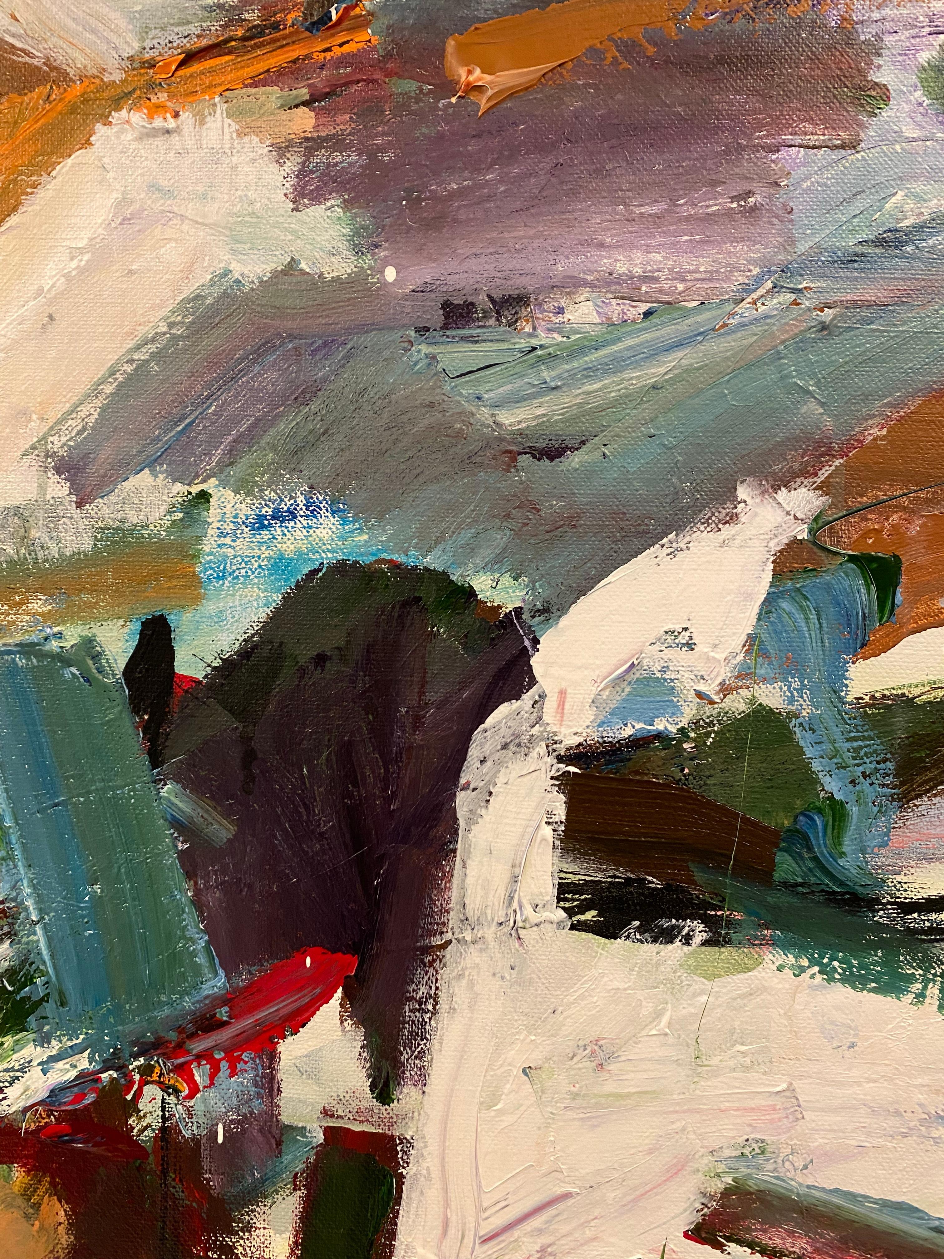 Omaggio a Joan, Joan Mitchell, incartato in galleria, contemporaneo, nature in vendita 1