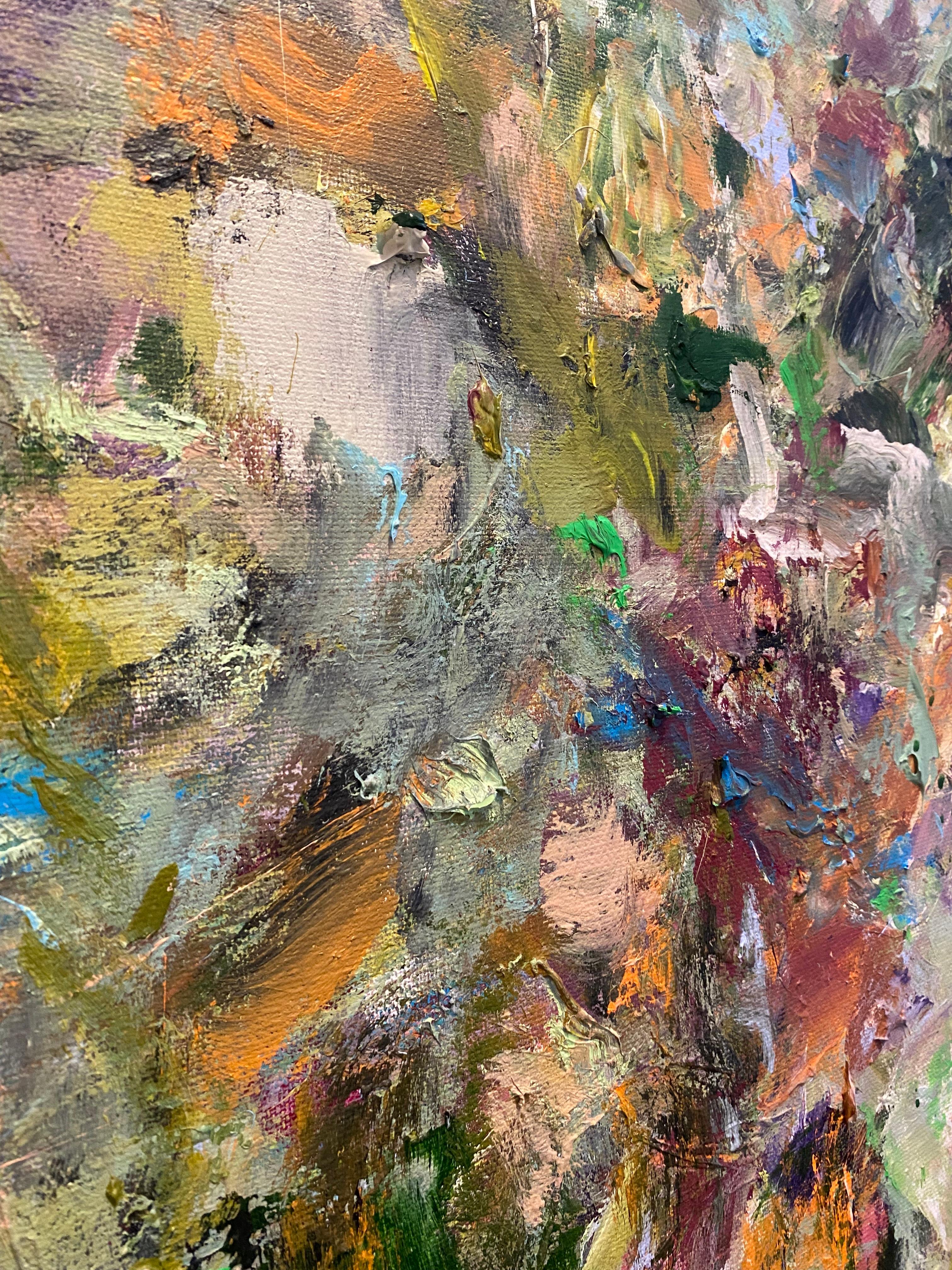 This painting is the first in a new series I began in the fall of 2025, exploring the profound relationship between nature and the human experience. The collection features contemporary works inspired by the natural world, blurring the lines between