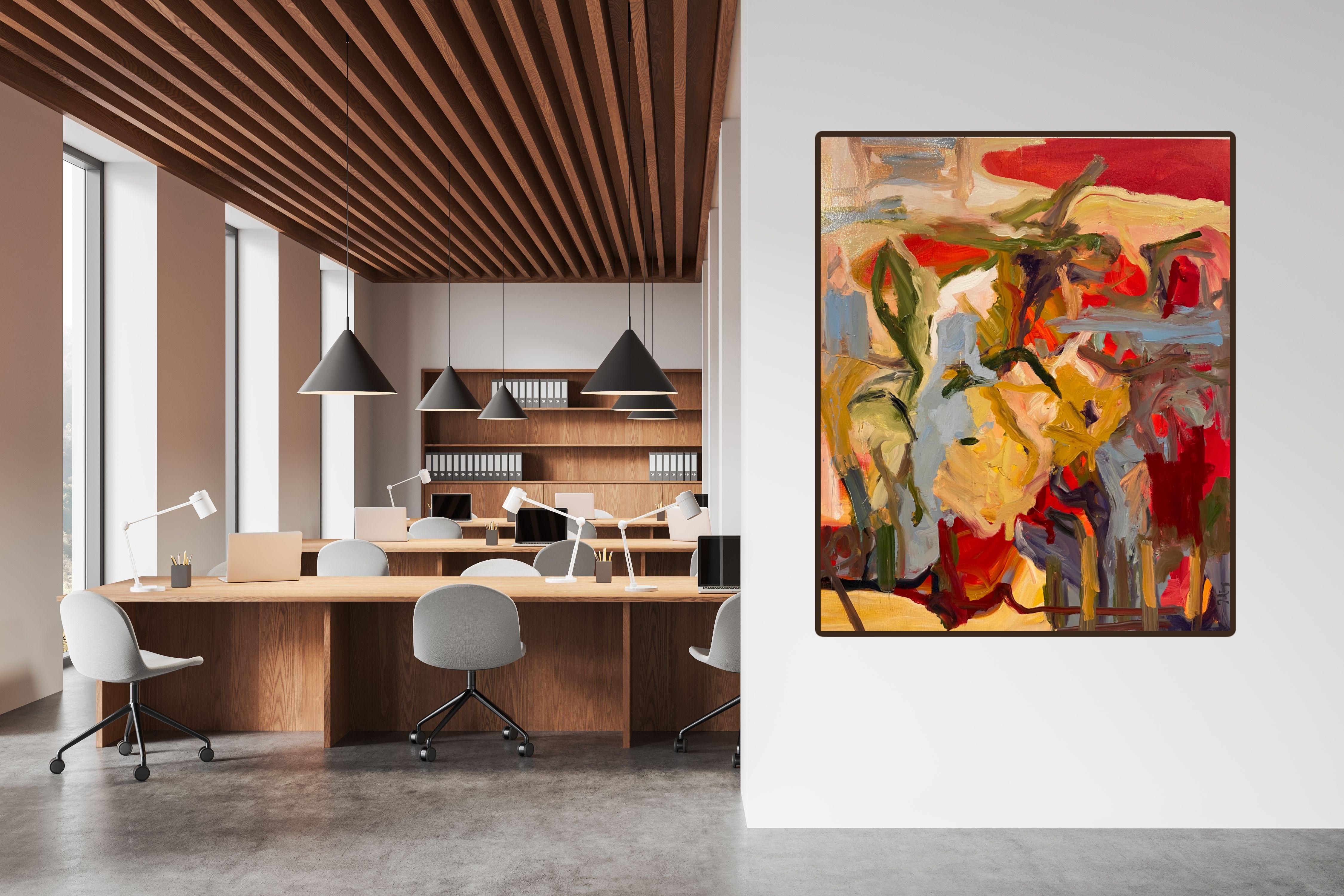 Hören Sie – Painting von Lloyd Tabing 