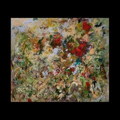 No Chance If You're Caught In The Past, Joan Mitchell, De Kooning, Poons, red