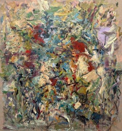 Pain Free Melody, contemporary, nature, Larry Poons, Joan Mitchell, lavender