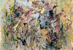«Imágenes en mi mente», expresionismo, contemporáneo, Poons, grande, horizontal