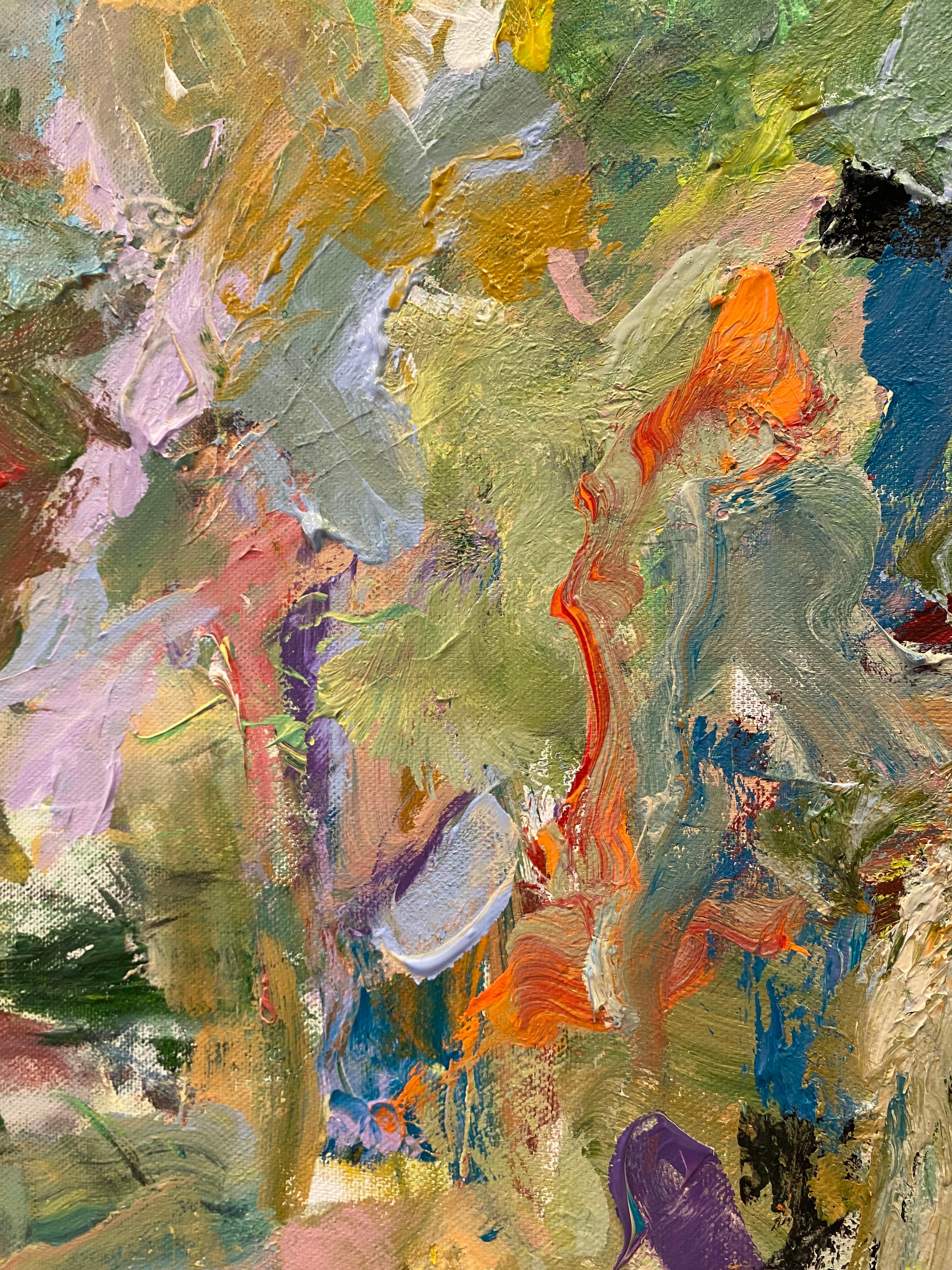 Re-Finding Of The Soul, rot, nature, joan Mitchell, expressionismus, botanisch im Angebot 6