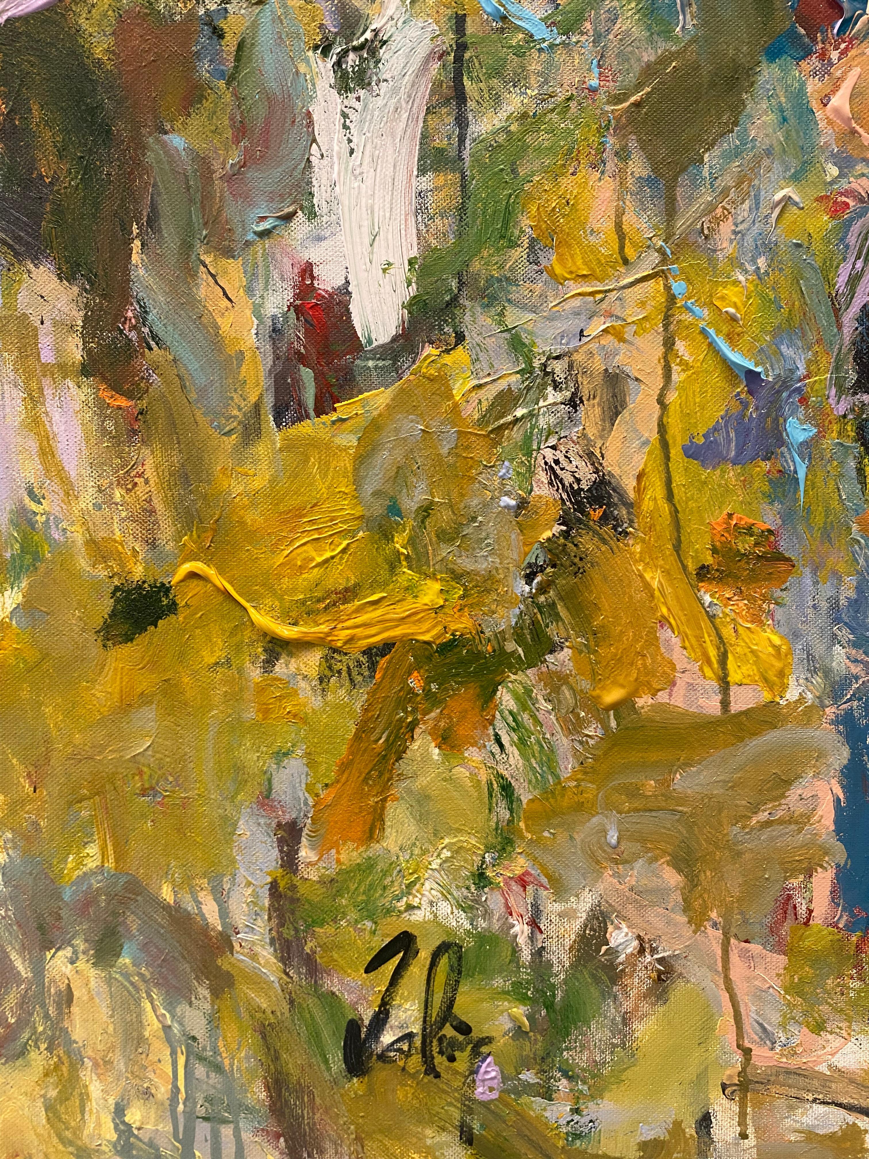 Re-Finding Of The Soul, rot, nature, joan Mitchell, expressionismus, botanisch im Angebot 7