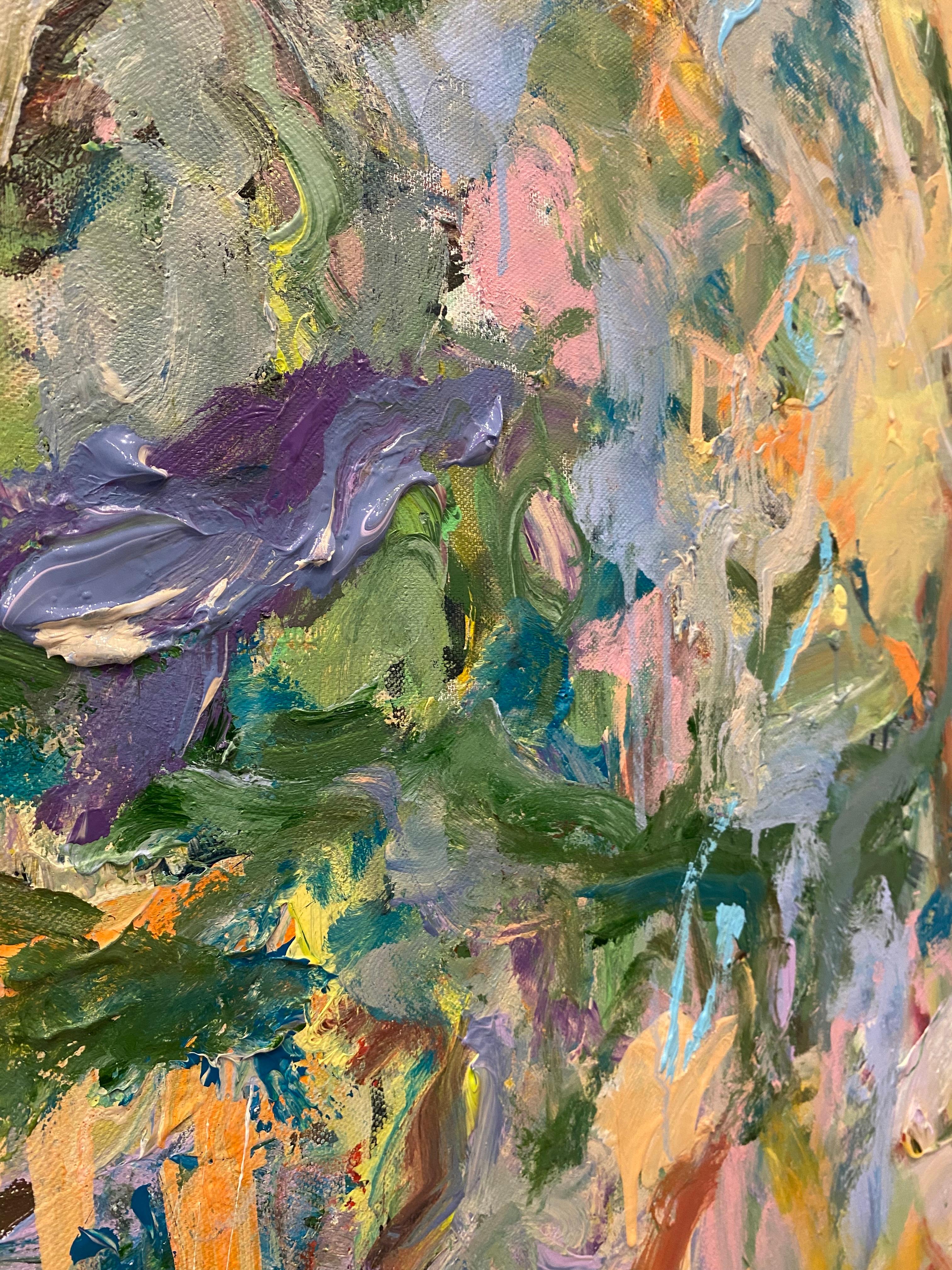 Re-Finding Of The Soul, rot, nature, joan Mitchell, expressionismus, botanisch im Angebot 3