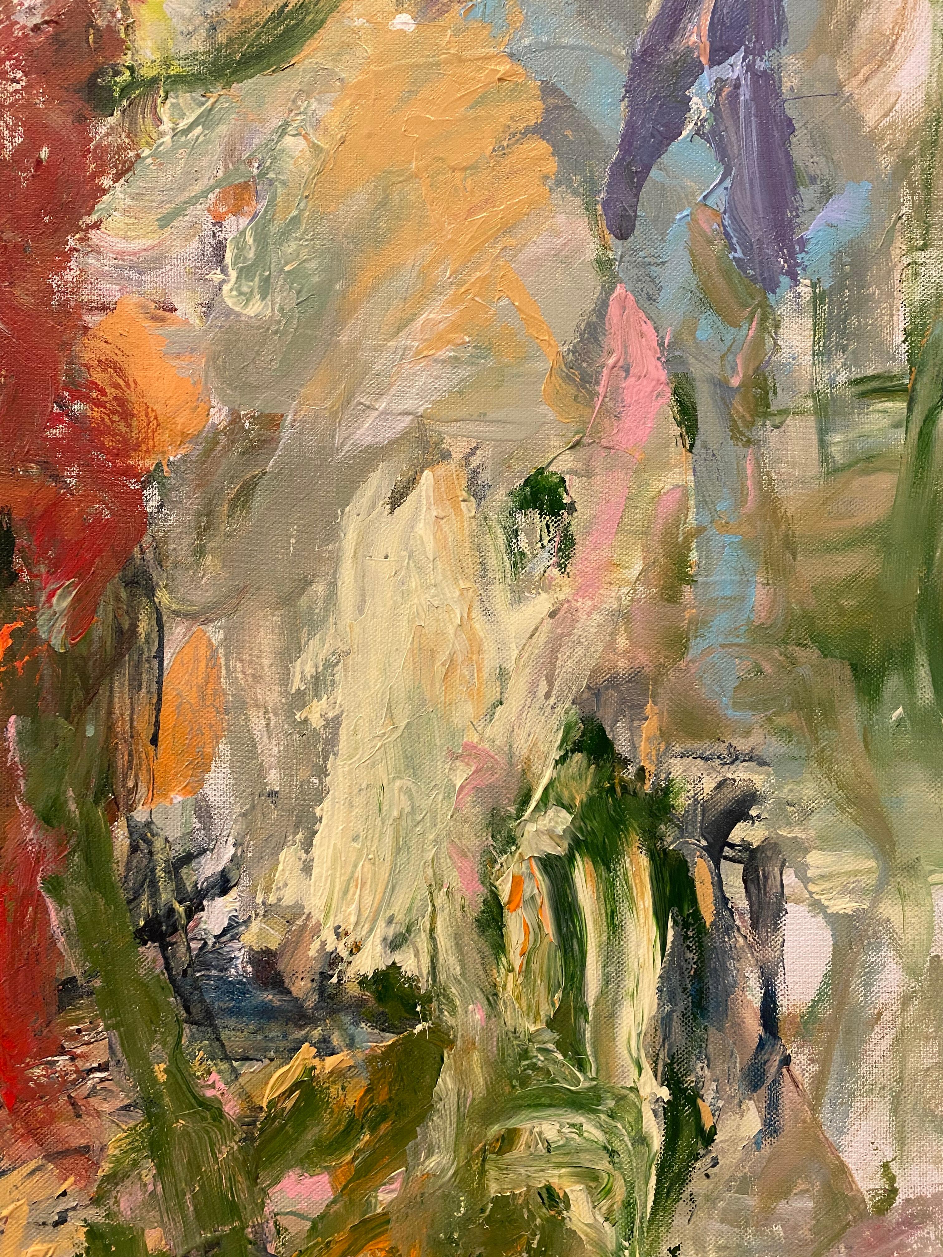 Re-Finding Of The Soul, rot, nature, joan Mitchell, expressionismus, botanisch im Angebot 4