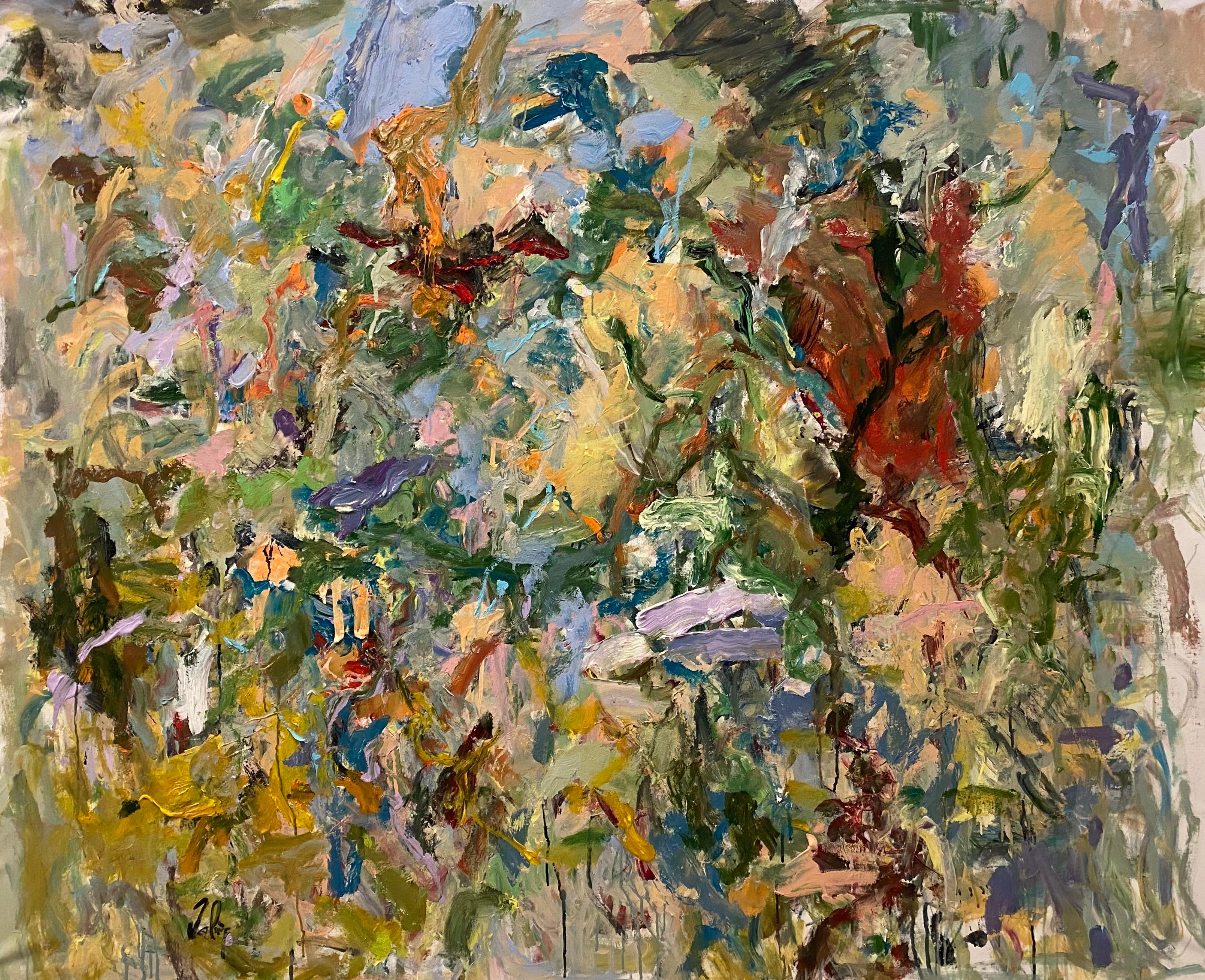 Ritrovamento dell'anima, rosso, Nature, Joan Mitchell, espressionismo, botanica