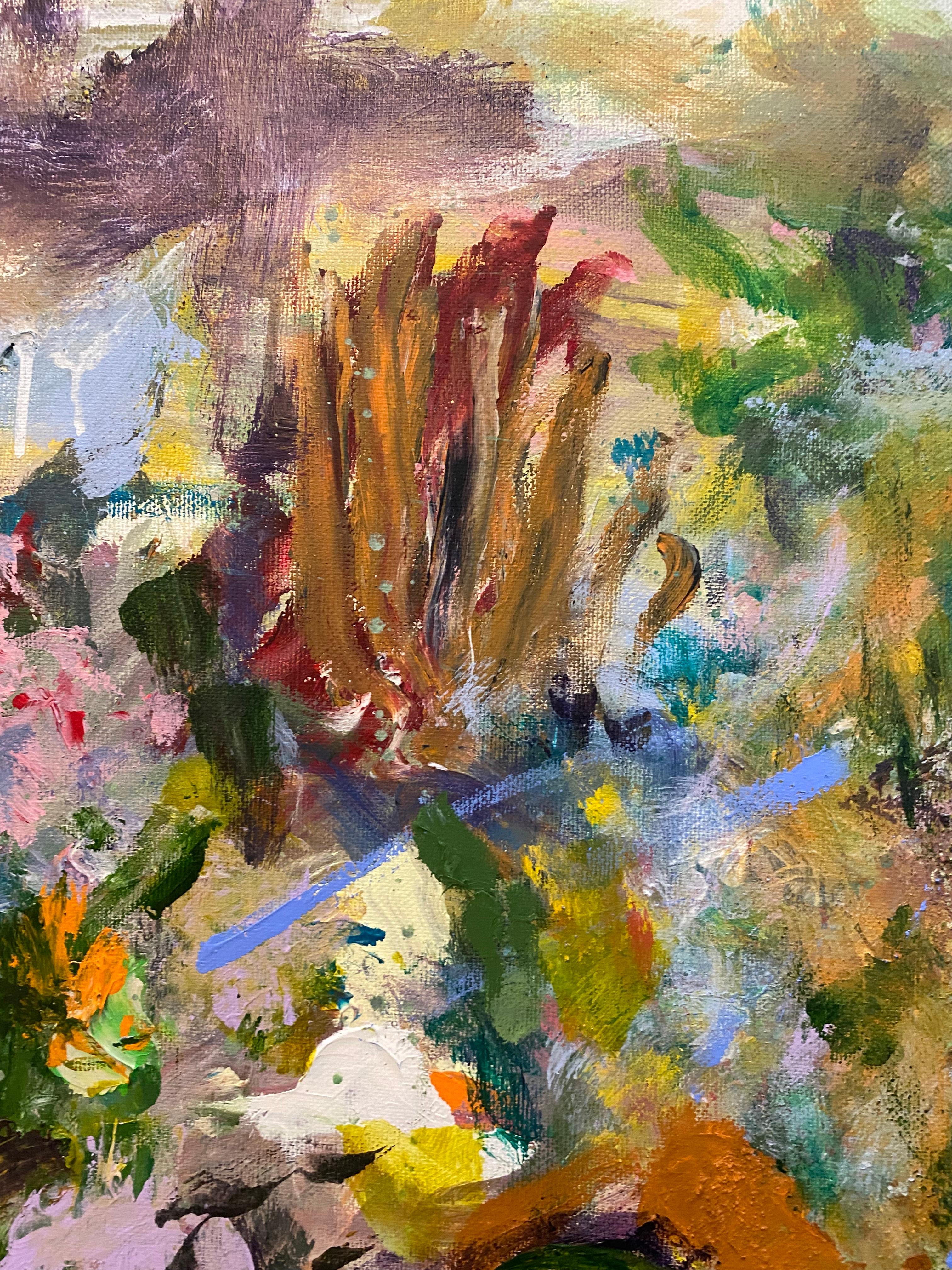 Reflection of Perception, expressionism, Joan Mitchell, Koons, contemporary en vente 5