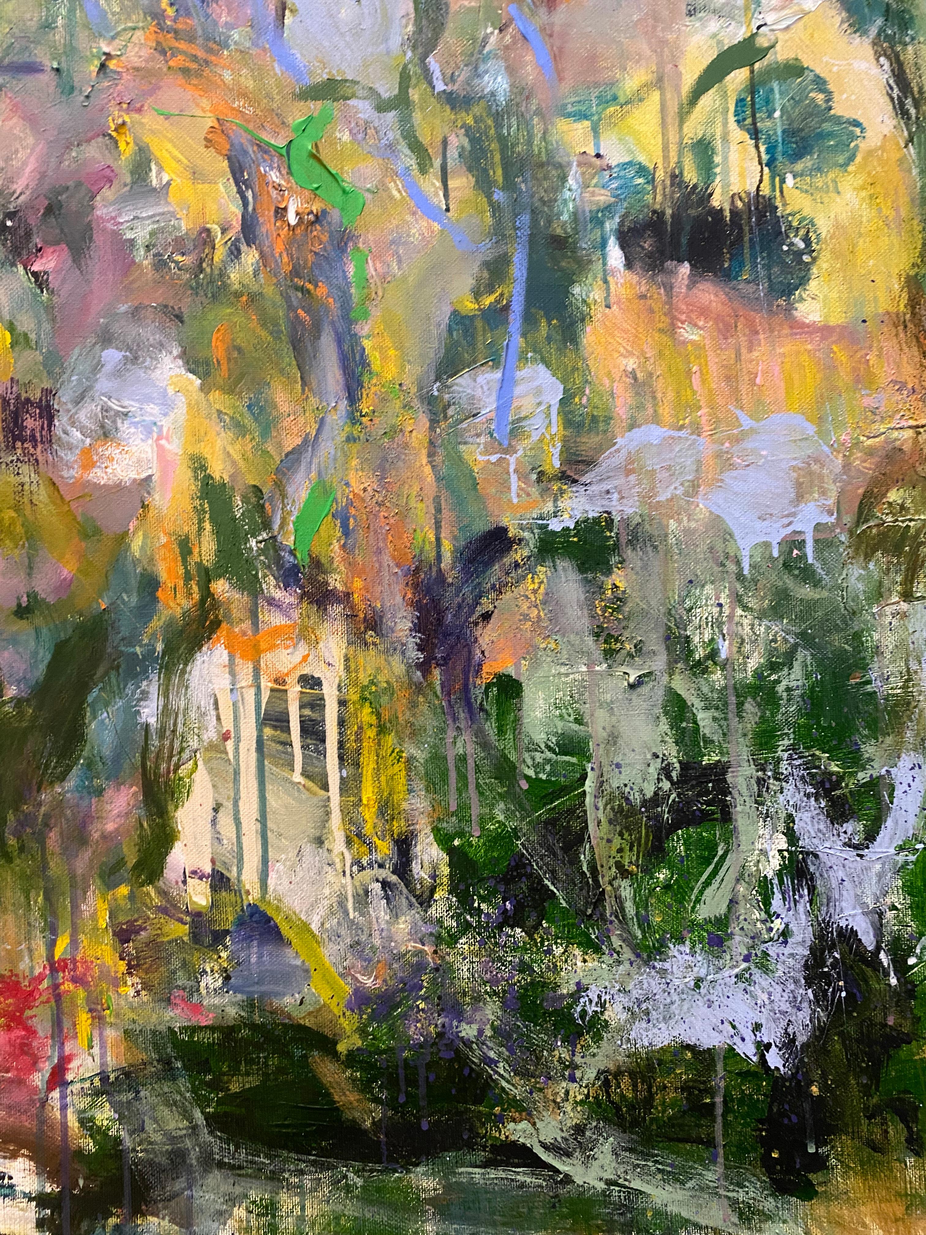 Reflection of Perception, expressionism, Joan Mitchell, Koons, contemporary en vente 4