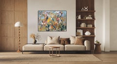 Serendipity, spring, gestural, Joan Mitchell, Larry Poons, pink, contemporary
