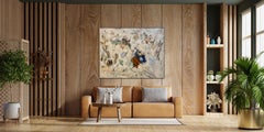 Serenity In Quiet Moments, minimalist, Cy Twombley, expressionism, large