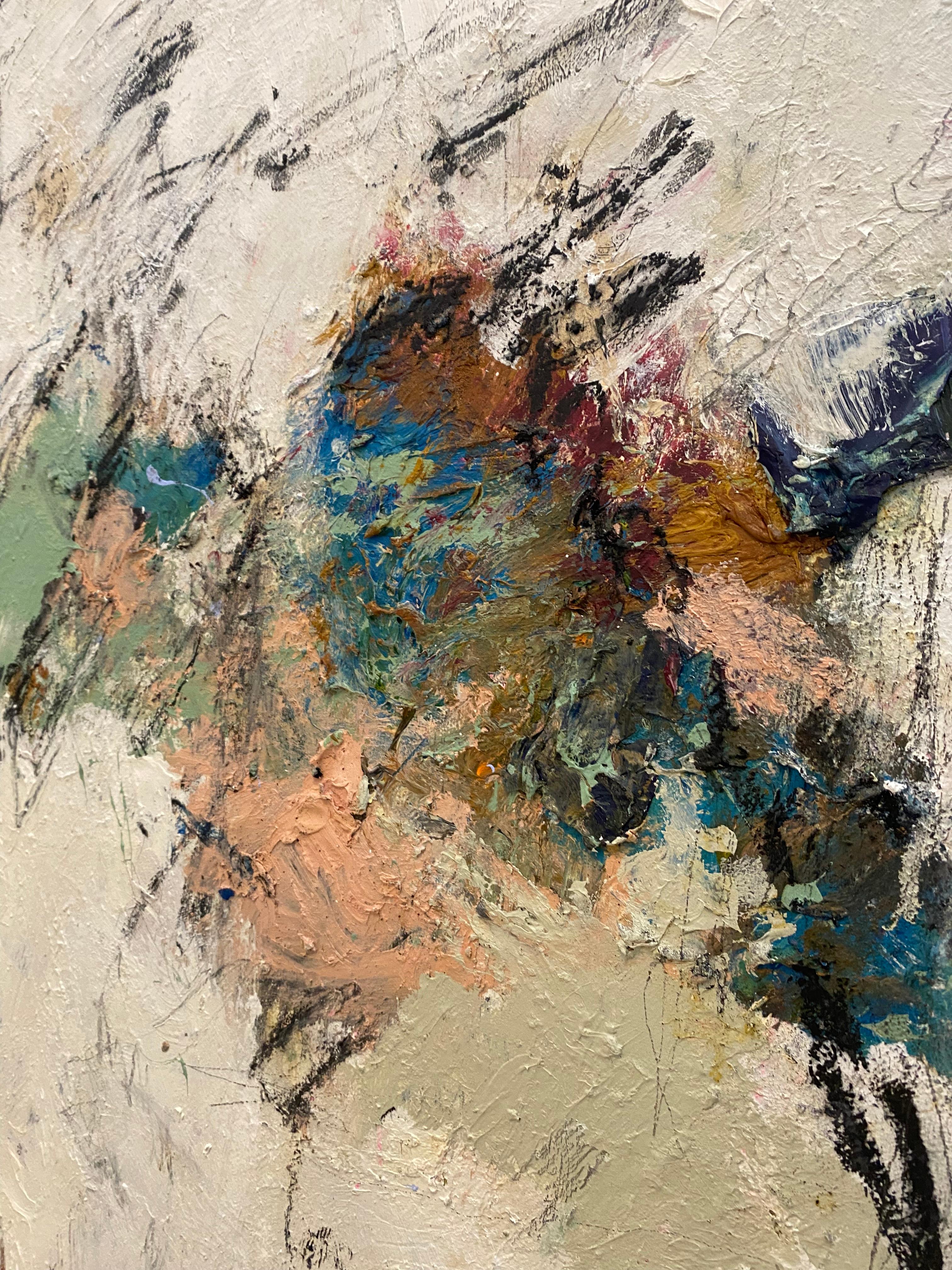 Serenity In Quiet Moments, minimalist, Cy Twombley, expressionism, large For Sale 2