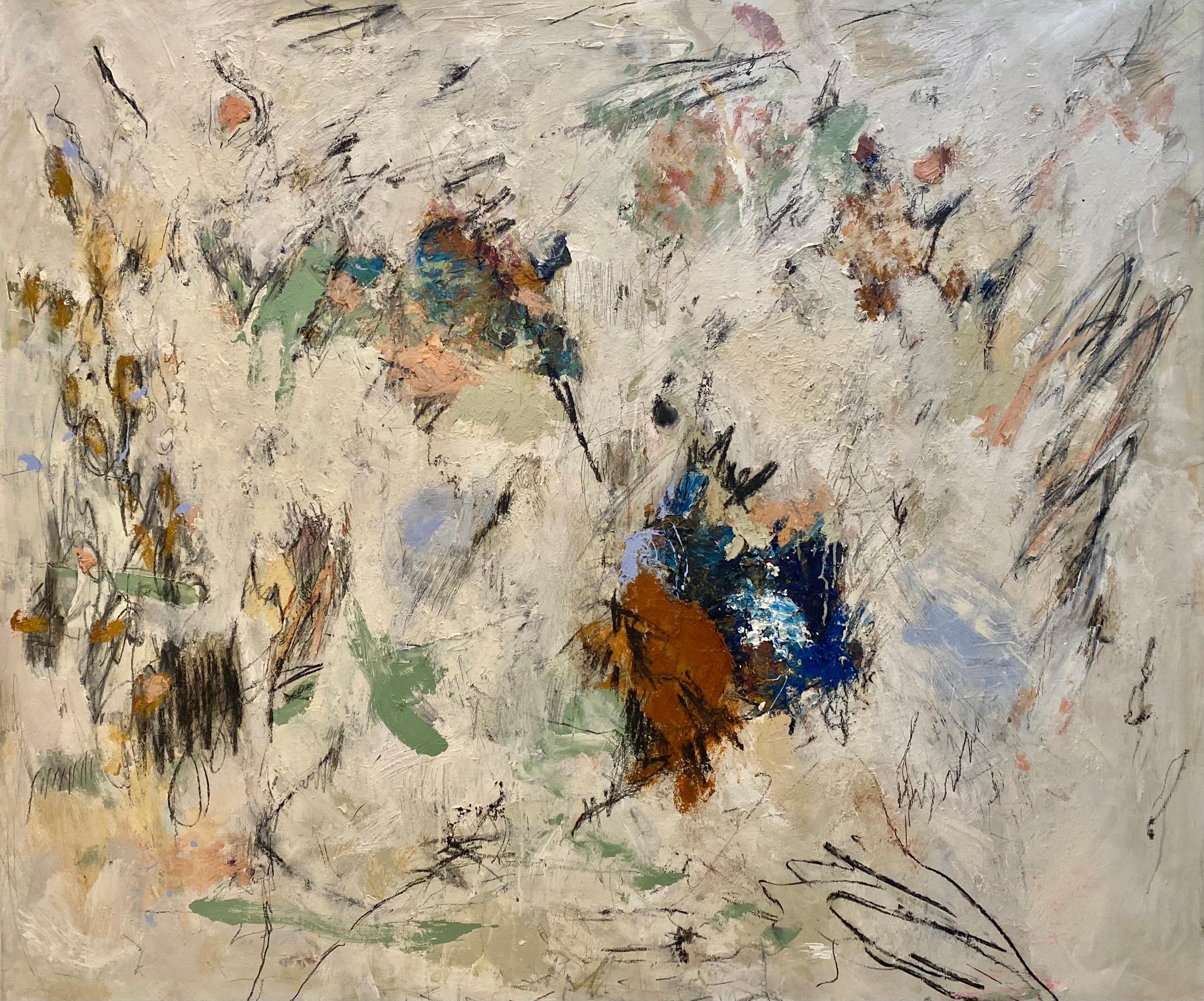 Serenity In Quiet Moments, minimalist, Cy Twombley, expressionism, large